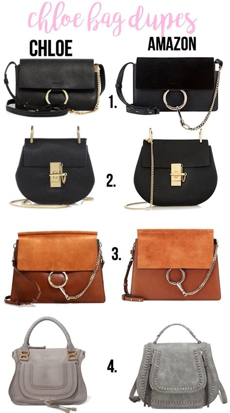 chloe bag dupe amazon|chloe tote bag copy.